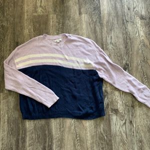 AE vintage striped oversized sweater